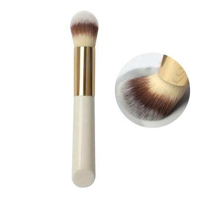 China Professional Makeup Face Brush Long Lasting Nylon Hair White Concealer Pencil Women Blush Synthetic Wholesale Luxury Make Up Ever Sweep Beauty for sale