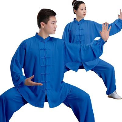 China Comfortable sportswear 2111 new fashion wholesale Tai Chi Exercises Clothing Kong Fu martial arts wear suits unisex uniforms for sale