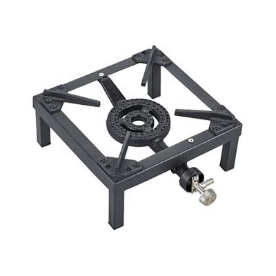 China Powder coated high quality cast iron+800g burner portable butane gas stove for sale