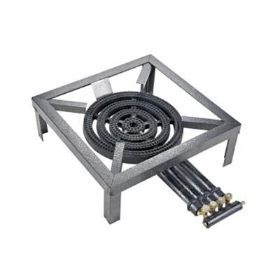 China 2021 New Model Black Exterior Paint Finished 4 Ring Cast Iron Burner Gas Stove for sale