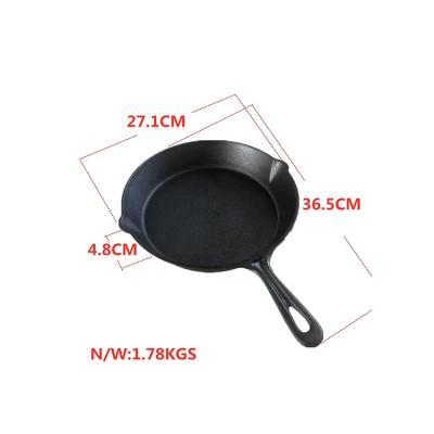 China 2021 Viable A Large Number Of Cheap Cast Iron Pizzan Cheap Sale Pan for sale