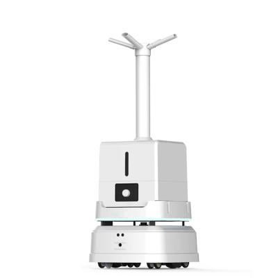 China Fully Automatic Medical Treatment Disinfection Robot Intelligent Sanitizer Robot for Airport Underground Hospital School Mall for sale