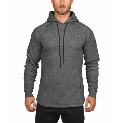 China Men's Casual Sportswear Gym Fitness Sportswear Antibacterial Sweatshirt Hoodies With Pockets Clothing Tops for sale