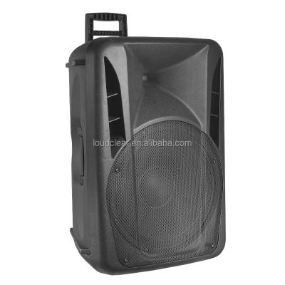 China PORTABLE Loudspeaker 15inch Loud Speaker Cabinet Pro Audio Bass Loudspeaker for sale