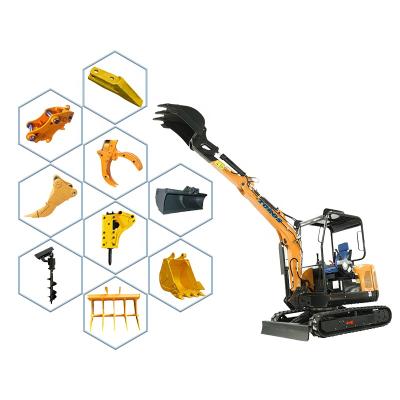 China Hotels TE30 China Factory Desgin New Small Excavator Cheap Price Excavator With Bucket For Sale for sale