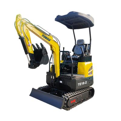 China New Design Hotels TE18-2 Cheap Crawler Excavator Small Hydraulic Excavator From China Top Brand for sale