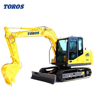 China 2021 China Product Bucket Enqines Backhoe Excavator New Product Hotels TE80 Cheap Price Heavy Crawler Excavator for sale