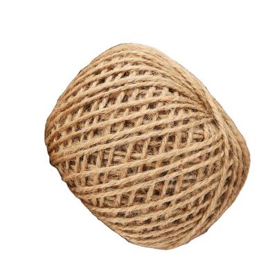 China Eco-friendly Wholesale Gardening Natural Sisal Rope 100g Jute Twine Hemp Rope for sale