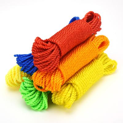 China Eco-friendly High Strength Safty PP Climbing Braided Nylon 20m Rope For Factory Sale for sale