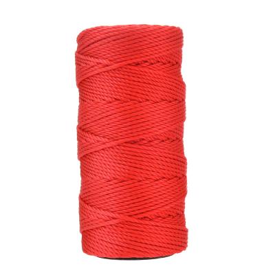 China Super Durable Eco - Friendly Resist 8mm Oil Rust Resistant Polyethylene 100g Twine For Fisherman for sale