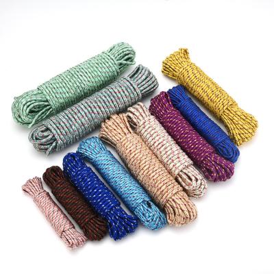 China Eco-Friendly Braided Polypropylene Rope 20m Braided Rope Flower Rope for sale