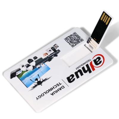 China Promotional Custom Super Thin Plastic Flash USB Drive Memory Card USB Drive Business Card USB Wholesale China for sale