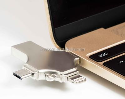 China Pen High Speed ​​USB 3.0 OTG 4 In 1 USB Flash Drive For Iphone PC Android for sale