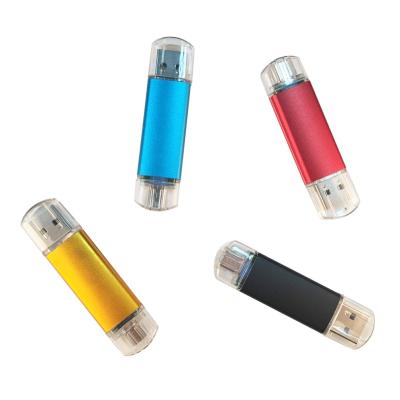 China Animal Wholesale 2 in 1 USB Flash Drive 64GB Classic Style for Smart Car etc. android phone tablet tv player for sale