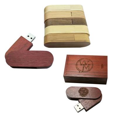 China Wristband China Factory Wholesale All Kind Of Wooden USB Flash Drive With Box Engraving Custom Logo USB Stick Pendrive for sale