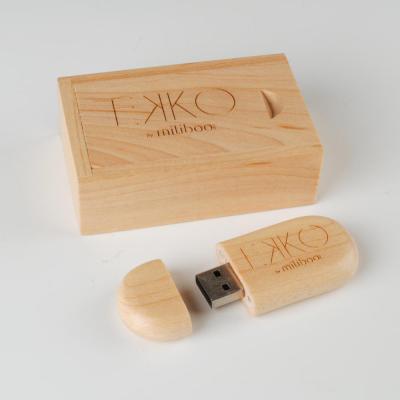 China Wooden High Quality Custom Design Wood USB , Wooden USB Flash Drive With Printing Logo for sale