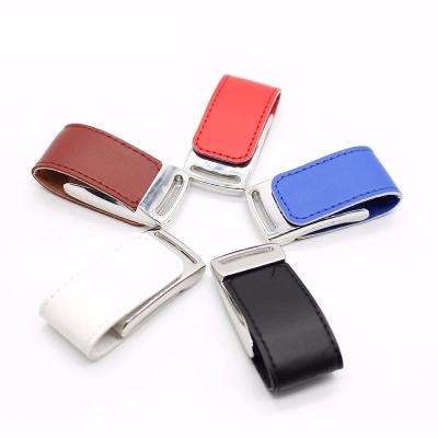 China Promotional Gift Leather USB Flash Drive Customized Photography Wedding Logo USB Drive Metal Box Instant Packaging for sale