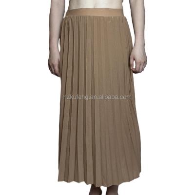 China Manufacturer Breathable Hot Sell Pleated Sundress Women Pleated Sundress Set In Women Pleated Chiffon Sundress for sale