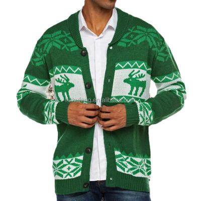 China Custom Warmth Merry Christmas Sweater Men's Sweater Neck Christmas Sweater Christmas Sweaters For Adults for sale