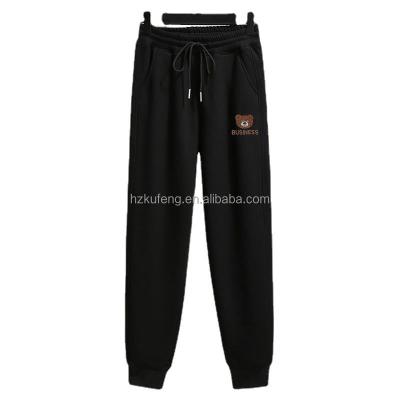 China Breathable Custom Logo Slim Fit Sweatpants 100%cotton Sweatpants Casual Sports Running Pants With Pockets for sale