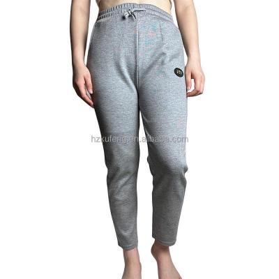 China Breathable Women's Simple Tracksuit Bottoms Running Workout Casual Lounge Wear Sports Harem Joggers Skinny Pants With Pockets Tapered Leg Switch for sale