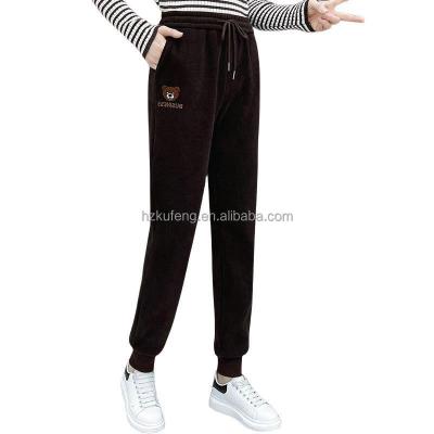 China Breathable Custom Logo Slim Fit Sweatpants 100%cotton Sweatpants Casual Sports Running Pants With Pockets for sale