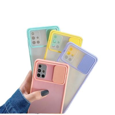 China Anti-drop Fashion Camera Lens Protective Phone Case For Samsung Galaxy A51 A71 A50 A30 A31 A41 S20E S20 Plus for sale