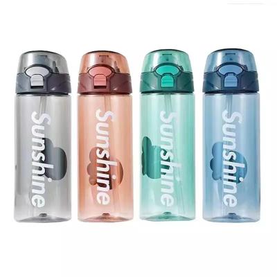 China Durable Leakproof Unbreakable Environmental Protectio Water Bottle Sport 550ML Plastic Bottles Portable ABS For Outdoor Bicycle Fitness for sale