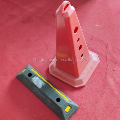 China China Steel Molds For Plastic Square Reflective Cone Cone Square Reflective Cone Road Column Isolation Pier Road Pile Roadblock Warning Prohibited Parking for sale