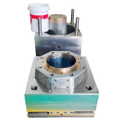 China Plastic Injection Molding Round Plastic Bucket Container Molds for sale