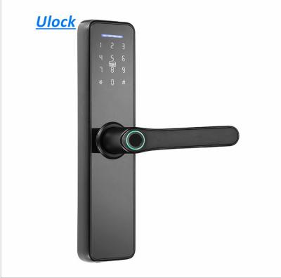 China Luxury Smart Home Biometric Lock Front Door Lock Smart TT Lock APP Access Control Home Security TT Set New for sale