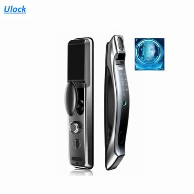 China Tuya Face Door Smart Digital Door Lock Alexa Smart Home Office Apartments Compliant Optional for sale