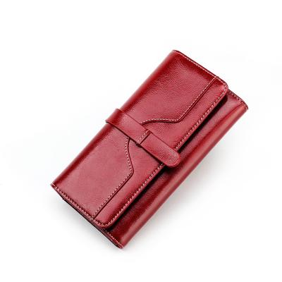 China Japanese and Korean Ladies RFID Wallet Waterproof Wallet Coin Cell Phone Style Wallet for sale