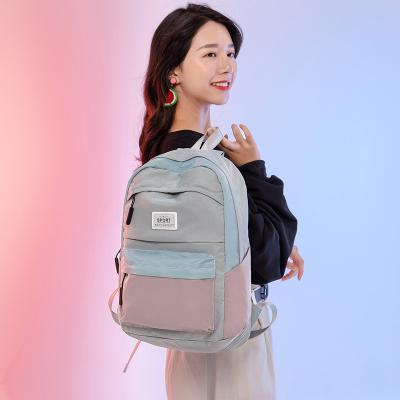 China 2022 waterproof new fashion trend girl's bag high school student backpack girl's backpack for sale