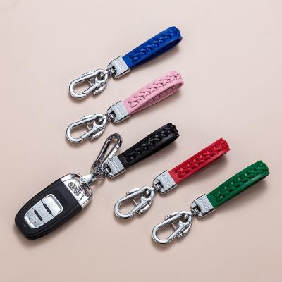 China Silly Smile Wrist Strap Cheap Polyester Lanyard Short Chain Key Chain Strap With Custom Logo for sale