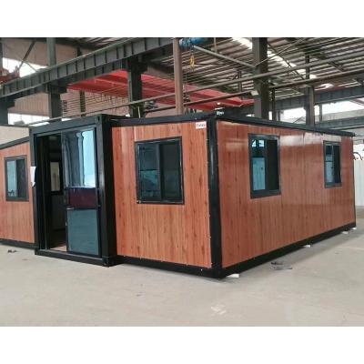 China 100% Lightweight Wateproof Soundproof Container Homes 40ft Luxury House 2 Bedroom Container House Flat Packing Container House for sale