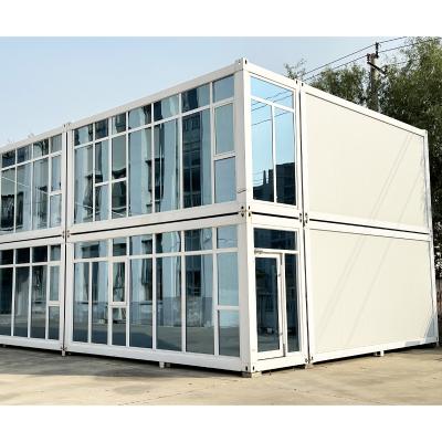 China 100% Lightweight Wateproof Soundproof Portable House Foldable Container Home Container House With Bathroom And Kitchen for sale