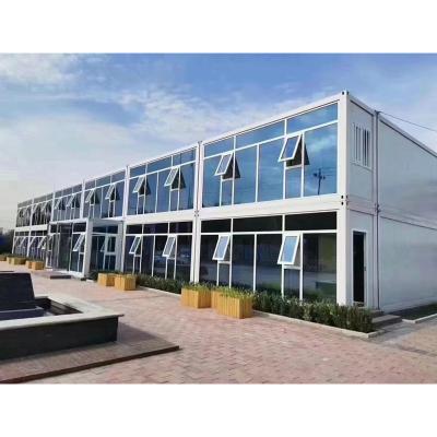 China 100% Lightweight Wateproof Soundproof High Quality Container House Foldable Container Homes Two Story Container House for sale