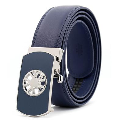 China Comfortable Leather Men's Belts Hot Selling Genuine Leather Belt Fashion Metal Buckle Business Men's Belts Leisure Automatic Belts for sale