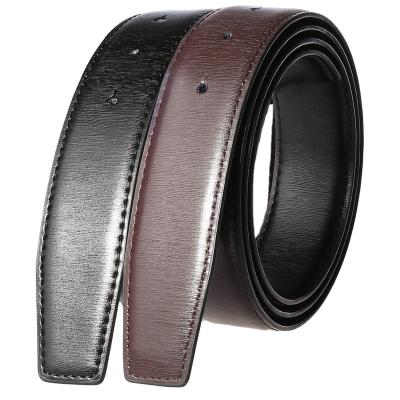 China Hotsale Daily Life Whip Rotatable Reversible Double Side Business Dress Genuine Leather Belt for sale