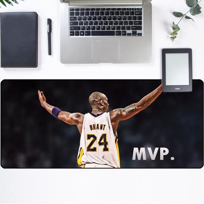 China 2021 Custom Basketball Characters Printing Waterproof Design Mouse Pad Desktop Keyboard Notebook Table Pad for sale