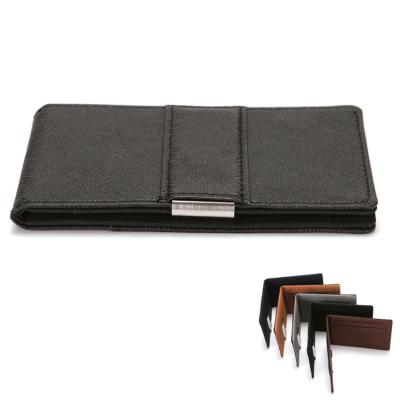 China Slim RFID Wallet With Money Clip RFID Blocking Credit Card Holder Bifold For Men for sale