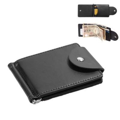 China Wholesale Anti-theft Card Holder Wallet Wholesale Thin Lightweight Easy Carry Custom Leather Wallet For Men for sale