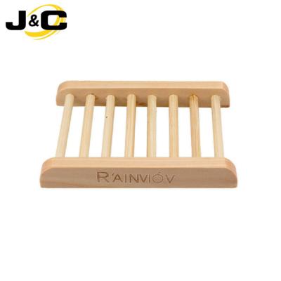 China Sustainable Unique Color Design Natural Soap Box Bamboo Soap Holder In Bathroom for sale