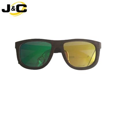 China New Fashion Sunglasses China Trendy Pilot Custom Wood Sunglasses With Polarized Lens for sale