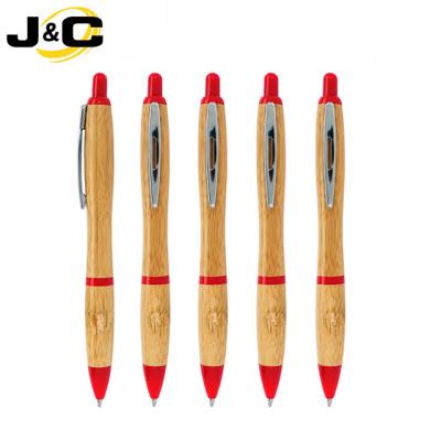 China Pen Eco Friendly Bamboo Promotional Pen with Logo Printing Promo Pen Custom Made for sale