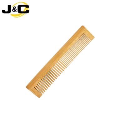 China Home 100% Natural Bamboo Comb For Hotel Using And Disposable Wooden Comb For Hair for sale