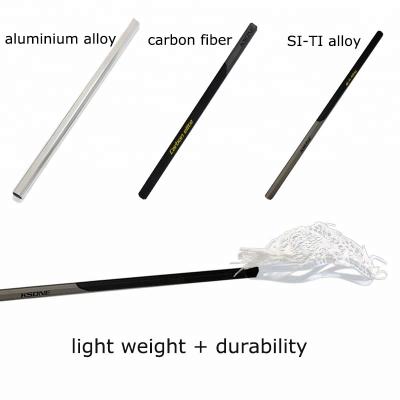 China Aluminum 6065# 7075# Customized Logo Lacrosse Stick Attack Shaft And Midfield Lacrosse for sale