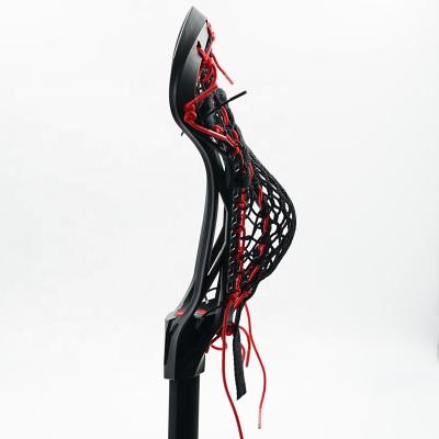 China New Lacrosse Sports Products Wholesale Custom Logo Nylon High Quality Men's Lacrosse Head In Bulk for sale