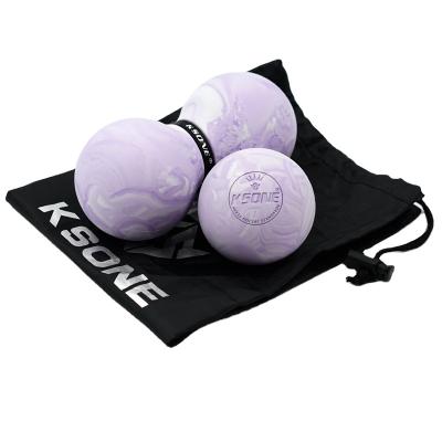 China Double Lacrosse Tissue Massage Tool Peanut Deep Massage Ball Physio Ball Therapy Massage Ball for sale